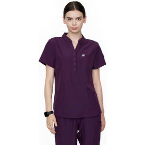 Vente en gros Tendance Jogger Scrubs Uniformes Ensembles Coton Polyester Médecins Infirmières Hôpital Médical Scrub Costumes Logo Personnalisé - Product Image 1