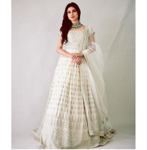 Anarkali-ropa de estilo indio y paquistaní bordada para mujer, traje de salwar kameez, ropa de fiesta, moda de boda india para mujer, venta al por mayor - Product Image 1