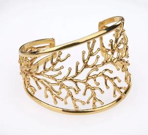 Bracelet rond en laiton fait main élégant et durable pour hommes et femmes, bracelet ouvert réglable, style moderne, pièce de déclaration - Product Image 4