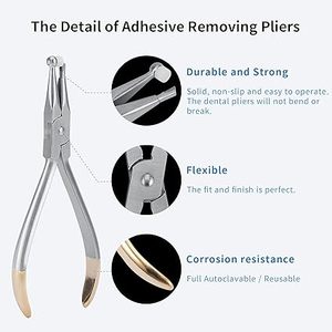 Alicates para quitar adhesivos dentales, pinzas para quitar vendajes de ortodoncia - Product Image 5