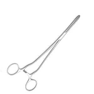Pinzas de Vendaje Manuales Cheron, Vástago Curvo, Mordazas Serradas, Acero Inoxidable, Juego de Instrumentos Quirúrgicos, Uso Hospitalario, Reutilizables - Product Image 5
