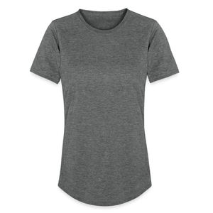 T-shirt à col rond 100% coton de conception personnalisée de qualité supérieure Style tricoté décontracté pour femmes et hommes Disponible en gris chiné et anthracite - Product Image 5