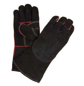 Guantes de Cuero al por Mayor OEM, Logotipo Personalizado, Cuero Vacuno de Calidad, Agarre Duradero para Trabajo Industrial, Seguridad y Protección al Aire Libre - Product Image 5