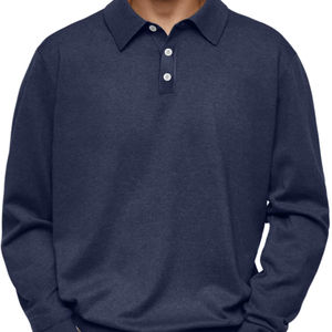 Polo de sport élégant en polyester et spandex à manches courtes avec motif solide Logo personnalisé décent de Pk Polos personnalisables - Product Image 1