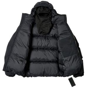 Blouson d'hiver léger en duvet avec col montant, couvre-visage intégral, résistant à l'eau, personnalisation de la marque, unisexe - Product Image 3