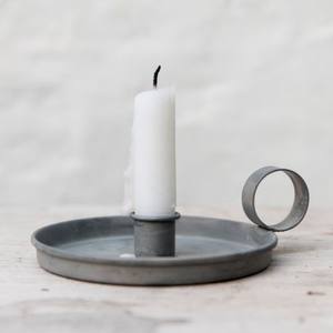 Portavelas de Metal mate para uso en fiestas, soporte de vela de alambre negro con forma nueva y brazos dorados - Product Image 5