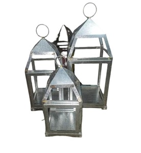 ชุดโคมไฟเหล็กแขวน3ชิ้นพร้อมขัดเงาสำหรับตกแต่งบ้านโคมไฟแขวนโลหะ - Product Image 1