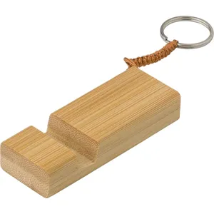 Portachiavi Promozionale Ecologico in Bambù - Kian - Product Image 1
