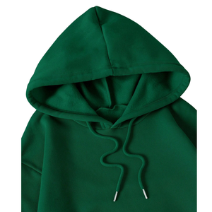 Sudadera con Capucha Oversize para Mujer, Manga Larga, Forro Polar, Cortavientos, con Bolsillo Canguro, Ajuste Holgado Casual, Cálida para Invierno, Talla XS - Product Image 3