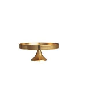 2 Tier Dessert Brass Cake Display Racks Cake Holder Glass Mirror Cupcake Stand Set <b>Wedding</b> Gold Cake for Natural Polished - Product Image 2