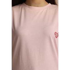 เสื้อยืดผู้หญิงผ้าคอตตอนเจอร์ซีย์รุ่นพื้นฐาน WM-KTP-SS24-066 ผ้าฝ้าย 100% ระบายอากาศได้ดี เสื้อยืดลำลองคุณภาพพรีเมียม รับผลิตแบบ OEM ODM - Product Image 6