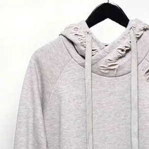 Sudadera con capucha de hombre desgastada cómoda de alta calidad para hombre 100% algodón hecho de manga larga para Hombre Sudaderas con capucha para hombre desgastadas - Product Image 6