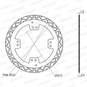 แผ่นคลัตช์ FZF16V5 สำหรับ ZF 6HP21, 245 มม. (LuK) - Product Image 2