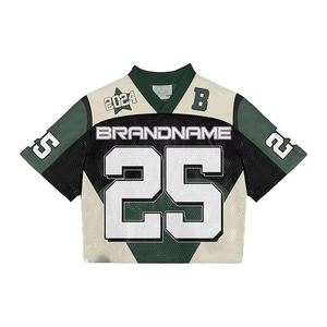 Concevez votre propre maillot de football américain à manches courtes maillot de football américain à conception par sublimation de haute qualité - Product Image 6