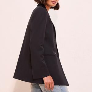 Manteau long en laine élégant pour femme, fabriqué en usine, écologique et chaud, avec ceinture, coupe-vent, idéal pour l'automne/hiver - Product Image 5
