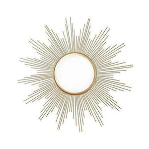 Miroir mural en métal suspendu en fil de fer de qualité supérieure dernier modèle idéal décoration de la maison chambre moderne décor intérieur miroir mural - Product Image 3