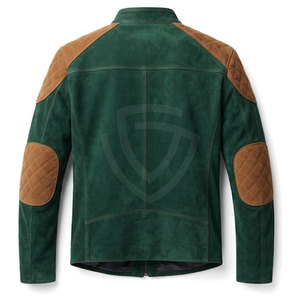 Fashion Forward <b>Suede</b> <b>Leather</b> <b>Jacket</b> For Men Made From Genuine <b>Suede</b> With Classic Comfortable Fit And Daily Wear Appeal - Product Image 2