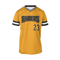Kaos Kustom Raiders Softball/Baseball |   Pakaian Olahraga Berkualitas Tinggi, Bernapas, Ukuran Besar, 100% Poliester |   Pakaian Trendi 2024