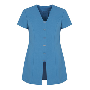 Camiseta tipo túnica para mujer, para salón de belleza y spa, uniforme para personal de limpieza de hotel, camarera, camarero - Product Image 2