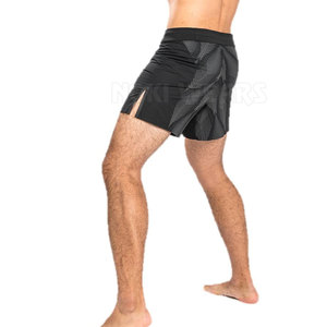 Pantalones cortos MMA cómodos de alta calidad para la venta en línea Kimono de Jiu Jitsu Pantalones cortos MMA de color sólido - Product Image 4