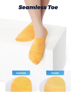 ถุงเท้ากีฬาตัดต่ำกันลื่นสำหรับผู้หญิงและผู้ชาย, ถุงเท้ากีฬาไม่แสดงข้อสั้นแบบใหม่ - Product Image 4