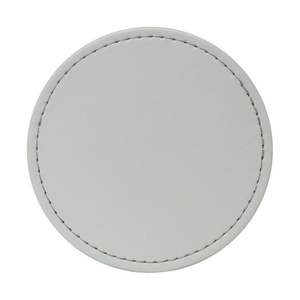 Vendeur chaud personnalisé en cuir maison mode Simple circulaire hôtel isolé sous-verres et utilisation à la main les plus vendus - Product Image 2