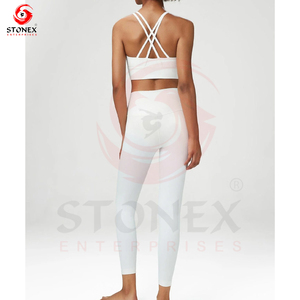 2025 Offres Spéciales femmes Yoga Fitness ensembles entraînement Yoga sport ensemble porter des vêtements de sport vêtements de sport pour femmes Yoga ensembles - Product Image 6