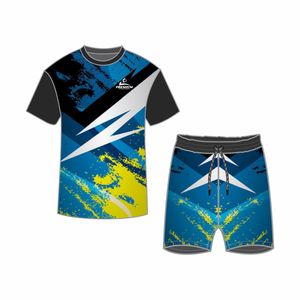 Vente en gros 100% coton lourd vêtements de rue t-shirt et short ensemble de haute qualité impression personnalisée t-shirt et ensembles courts - Product Image 2