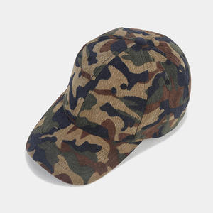 Tùy chỉnh thêu ngụy trang Mũ bóng chày Camo in tùy chỉnh 5 tấm Mũ bóng chày - Product Image 2
