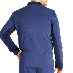 Blouse de travail élégante pour hommes, pour les professionnels de la santé, avec doublure intérieure confortable, légère, écologique, détection des aiguilles, haute qualité - Product Image 2