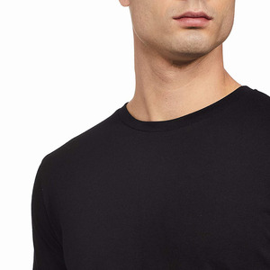 Conjunto personalizado de verano para hombre, ropa informal de media manga, pantalones cortos de Color negro, chándal, traje de dos piezas con logotipo personalizado - Product Image 3