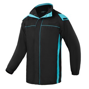Veste de survêtement de sport en velours fin de haute qualité coupe-vent d'hiver Logo personnalisé OEM Vêtements de sport de plein air coupe-vent haut de gamme - Product Image 4
