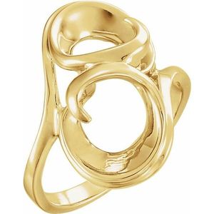 Romantic Freeform <b>Ring</b> with Natural Gemstones 18K Gold Plated Bohemia Style for Children and Adults Gift - Product Image 1