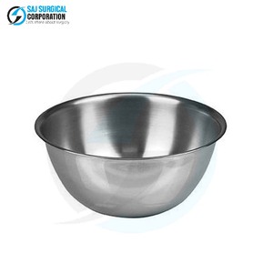 Bol de bassin en acier inoxydable pour hôpital-Tailles personnalisées durables et réutilisables pour la chirurgie générale et le trempage des instruments - Product Image 1