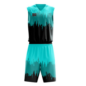 Trending Sublimation Basketball Uniform 100% Polyester Breathable Fabric Lightweight <b>Set</b> - Product Image 6