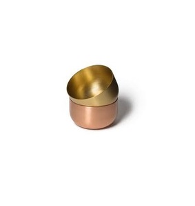 Bol en cuivre et en laiton, vaisselle, utilisation personnalisée, taille ronde, bol en laiton massif, produit à succès - Product Image 1