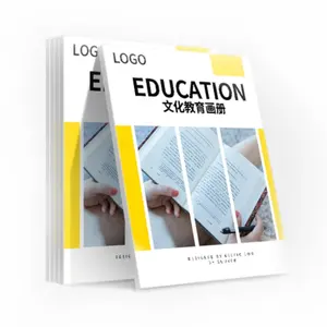 Stampa di libri 3D libretto di stampa catalogo Brochure volantini stampa carta specializzata in riviste di libri decorativi per bambini