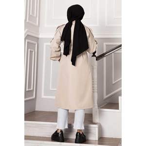 Gabardina abotonada con Charretera de hombro Stone - Product Image 4