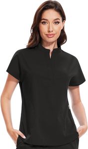 Moda Jogger Scrubs Uniformes Conjuntos para mujeres Hospital Médico Scrub Trajes Uniformes de enfermería Venta al por mayor Algodón Spandex - Product Image 6