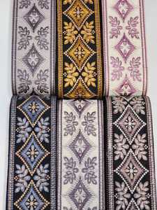 Diseño de moda flor bordado encaje recorte suave malla encaje ajuste para damas vestido ropa bordado - Product Image 4