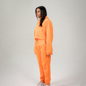 Survêtements de jogging en coton pour femmes Survêtements d'entraînement de couleur pure Survêtement décontracté personnalisé pour femmes Prix d'usine de gros pour l'hiver - Product Image 3