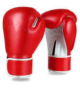 Gants de boxe en cuir PU robustes personnalisés par les fabricants, gants de sport pour l'entraînement à la boxe - Product Image 5