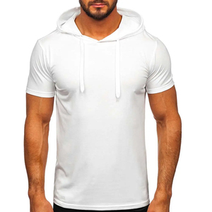 เสื้อฮู้ดสีขาวสำหรับผู้ชายเสื้อฮู้ดปักโลโก้ตามสั่ง - Product Image 1