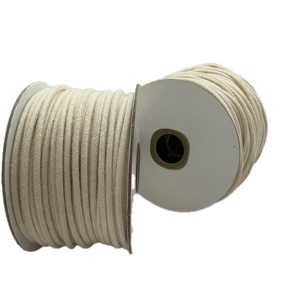 Fil de mèche de bougie tressé 100% polyester - Écologique, haute ténacité, longueur personnalisable pour l'utilisation dans les vêtements et les chaussures - Product Image 4