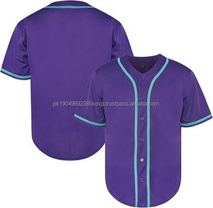 Camisetas deportivas de Hip Hop personalizadas para hombre, camiseta de béisbol con botones y transpirable en manga corta, para deportes de verano, en la que se puede hacer deporte en el verano - Product Image 5