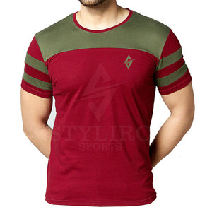 Camiseta de Hombre de Nuevo Estilo, Transpirable, de Algodón/Fibra de Bambú, de Secado Rápido, Venta al por Mayor, Precio Económico, Diseño de Logotipo Personalizado - Product Image 1