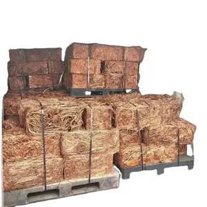 Kupferdrahtschrott 99,9 % Schrott Klasse 2 Metallprodukt gute Qualität Kupfermühle-Berry Recycling Kupferdraht