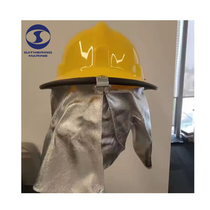 EN443 Estándar Rojo <span class=keywords><strong>Amarillo</strong></span> Fuego Casco <span class=keywords><strong>Bombero</strong></span> Trajes para Bomberos - Product Image 4