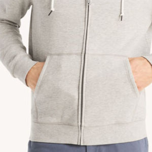 "Sweat à capuche zippé élégant et confortable pour hommes-Haute qualité, durable et parfait pour une tenue décontractée" - Product Image 6
