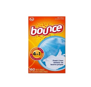 Buy Bounce Fresh Linen Scented <b>Fabric</b> <b>Softener</b> Dryer <b>Sheets</b> 120 Count Affordable Price Laundry Dryer <b>Sheets</b> - Product Image 4